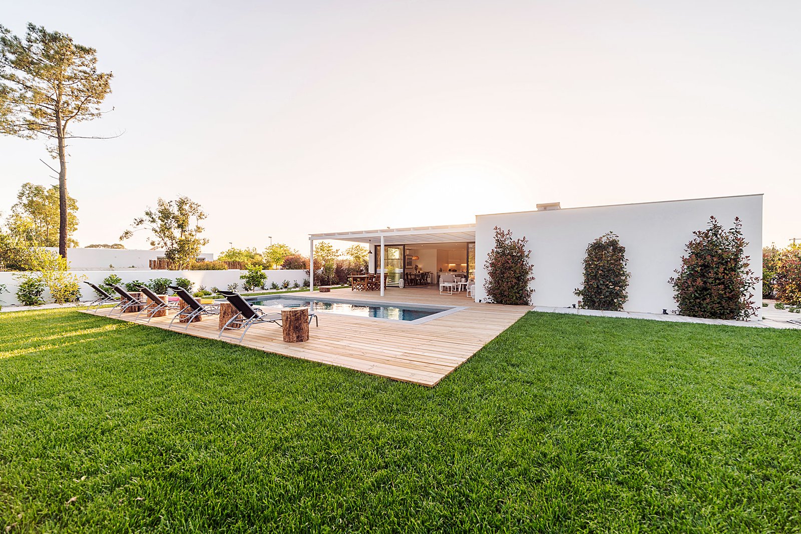 House with private garden